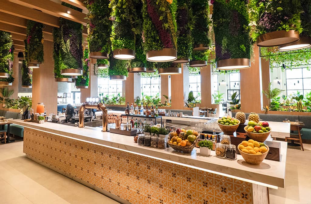 Buffet en Market Food Hall