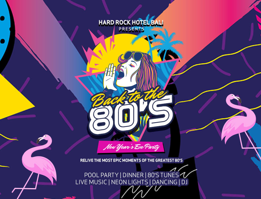 Back to 80s New Year's Eve Party