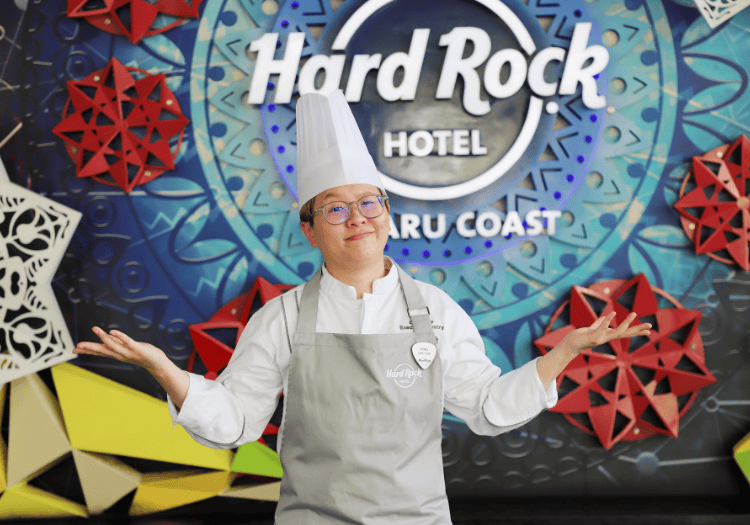 Executive Pastry Chef Hing from Hard Rock Hotel Desaru Coast