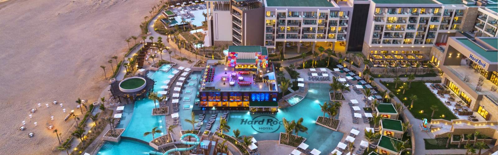 mapa hard rock hotel los cabos