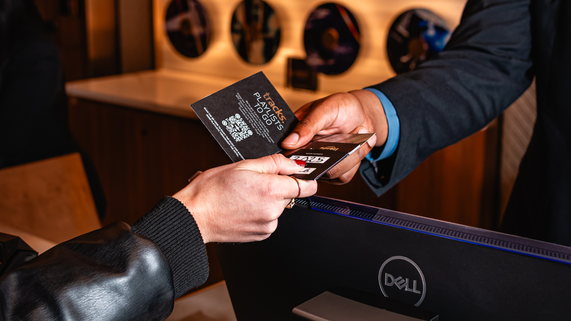 Guest checking in at Hard Rock Hotel New York