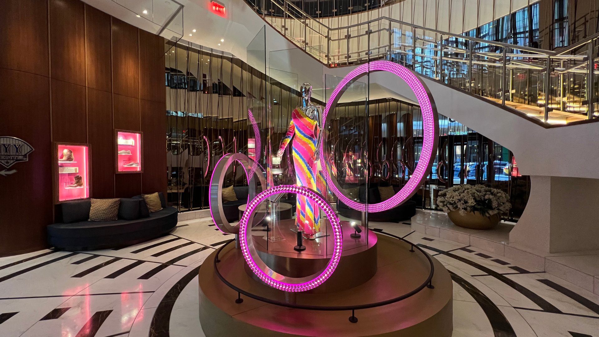 Cher on display at Hard Rock Hotel New York