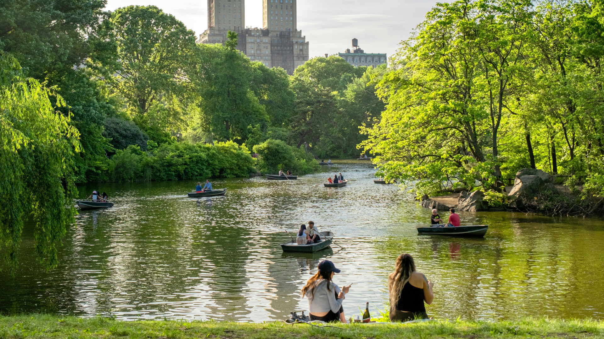 People enjoying Central Park while staying at Hard Rock Hotel New York