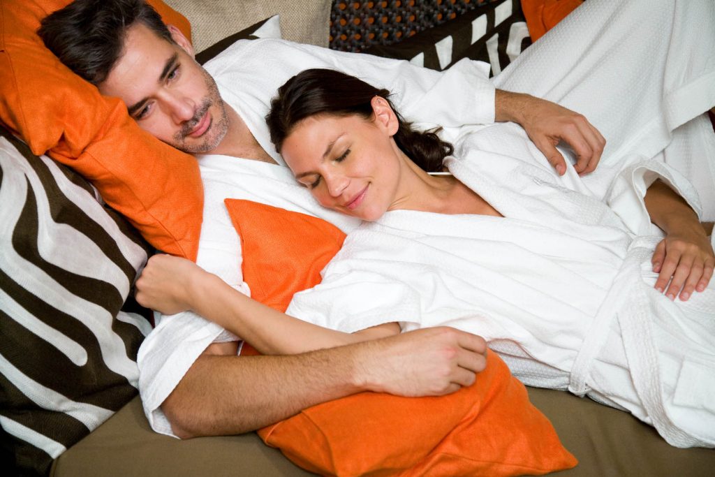 couple at the Rock Spa
